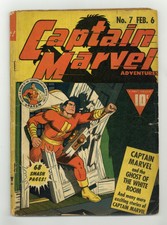 Captain Marvel Adventures #7 GD 2.0 1942