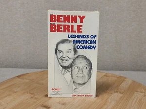 Jack Benny Milton Berle Legends of American Comedy VHS Video Cassette 1990 - Picture 1 of 5
