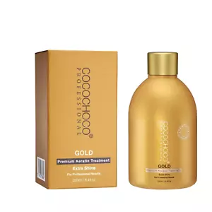 COCOCHOCO Gold Brazilian Keratin Hair Straightening Treatment 8.4oz / 250ml - Picture 1 of 1