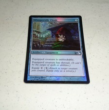 ~1x FOIL Whispersilk Cloak x1 ~LP-EX~ M11 Magic the Gathering MTG ~Free Ship~