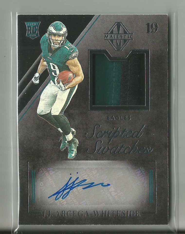 2019 Panini Majestic J.J. Arcega-Whiteside Auto Autograph Jersey Rookie RC #/ 99 - Image 1 of 1