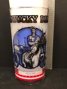 KENTUCKY DERBY GLASS 1976 EUC Churchill Downs Collectible - Picture 1 of 6