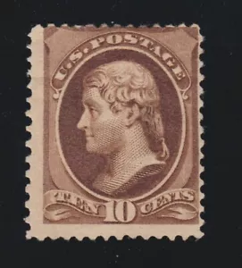 US 209 10c Jefferson Mint Fine DOG H SCV $160 - Picture 1 of 2