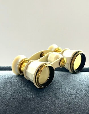 Vintage USSR Opera Glasses – 2.5x Magnification – Horbush 65 with Case - Image 1 of 4