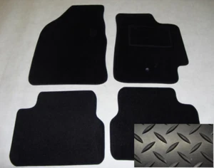 Fits Fiat Bravo 2007-on Tailored Deluxe Rubber Car Mats in Black - Picture 1 of 12