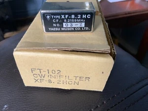 YAESU X FT-102 cw filter XF 8.2HCN NEW IN BOX - Picture 1 of 2