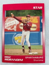 1989 STAR CO. Minor League Baseball Card#120-MIKE MORANDINI,Spartanburg Phillies