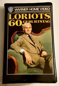Loriots 60. Geburtstag - Warner Home Video - In Farbe - 1983 - VHS Kassette - Bild 1 von 7