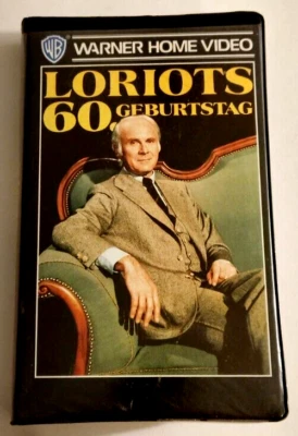 Loriots 60. Geburtstag - Warner Home Video - In Farbe - 1983 - VHS Kassette - Bild 1 von 4