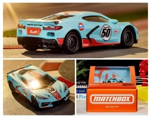 Matchbox 2022 Premium 2020 Gulf Racing Corvette Limited Edition 1:64 New Sealed - Bild 1 von 4