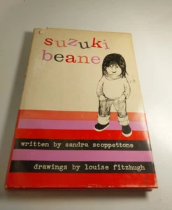 Suzuki Beane by Sandra Scoppettone & Louise Fitzhugh 1961 Promo 1st Ed HC w/ DJ - Picture 1 of 16
