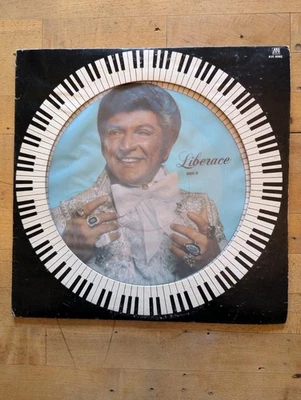 NM Rare Liberace – Liberace (Picture Disk) LP AVI Records FREE SHIP - Image 1 of 4