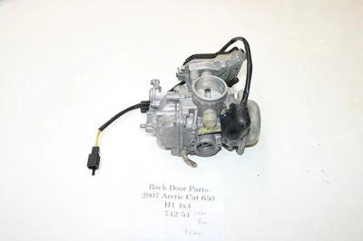 Carburador Arctic Cat 650 H1 2007 4x4 automático Fis Keihin OEM funcionamiento ATV Foto 1 de 4
