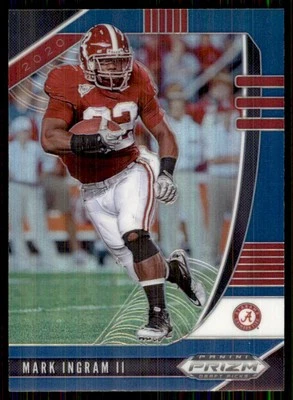 2020 Prizm Draft Picks Blue #67 Mark Ingram Alabama Crimson Tide - Image 1 of 2