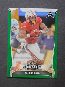 2023 Leaf Draft ROOKIE Green - Jaheim Bell - #35 - Picture 1 of 2