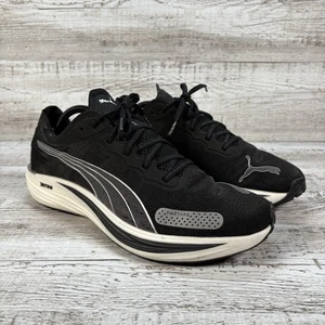 Puma Liberate Nitro 2 Men’s Running Shoes Black White - Size 10.5 UK (EUR 45) - Picture 1 of 11