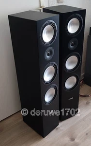 Canton GLE 496.2 in Schwarz 3-Wege Standlautsprecher Paar =wie Neu= - Bild 1 von 6