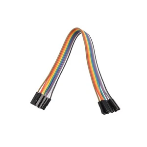 2X(10 Stueck 20CM weiblich zu weiblich 1 Pin Stecker Jumperkabel Schaltdrah3136 - Afbeelding 1 van 7