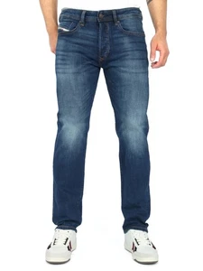 Diesel - Pantalones de mezclilla elásticos de ajuste cónico regular para hombre - Buster X RB062 - Imagen 1 de 5