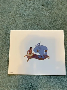 Disney Aladdin And Genie Print - Picture 1 of 1