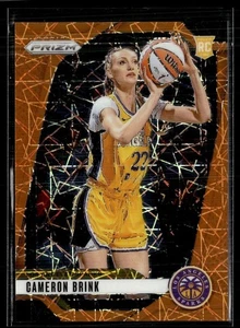 2024 PRIZM WNBA LAZER ROOKIE CAMERON BRINK SPARKS - Picture 1 of 1