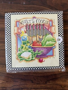 What’s Cooking’ Recipe Book w/ Recipe Cards Decorative Paper Stickers Scrapbook - Picture 1 of 7