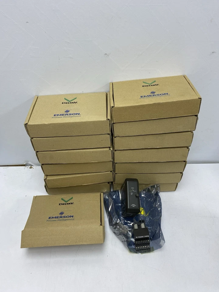 EMERSON DELTAV KJ3223X1-BA1 2-WIRE ANALOG INPUT 16 CH 4-20MA + KJ3223X1-EA1 - Image 1 of 4