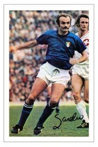 SANDRO MAZZOLA Autógrafo Firmado FOTO Firma Regalo Estampado ITALIA Fútbol - Imagen 1 de 1