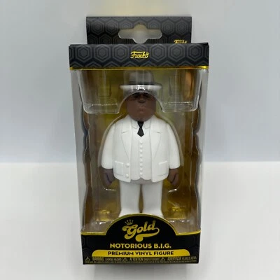 Figura Vinilo Funko Oro Premium 5" Notorious B.I.G. Biggie Smalls Nuevo Foto 1 de 4