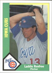 1990 Iowa Cubs CMC #8 Laddie Renfroe