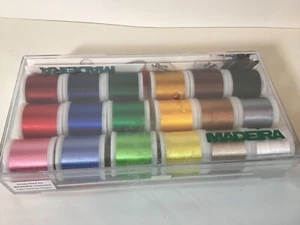 MADEIRA 18 Spool Embroidery Thread Pack - Picture 1 of 3