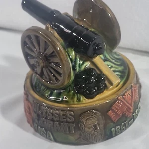 Vitnage ANRI Wooden Music Box Civil War Soldier/ Music Box/ Made in Switzerland - Picture 1 of 6