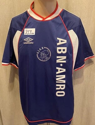 Ajax Amsterdam Original umbro Auswärts Trikot 1999/00 "ABN-AMRO" Gr.M TOP - Bild 1 von 4