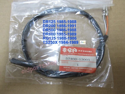 Suzuki DR125 DR200 DR500 DR600 RG125 TS250 Stop Switch OEM 57460-13001 - Изображение 1 из 3