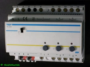 Hager TK030 EIB KNX Schalt-/ Dimmaktor Steuereinheit 1-10V 3fach Handbedienung - Bild 1 von 1