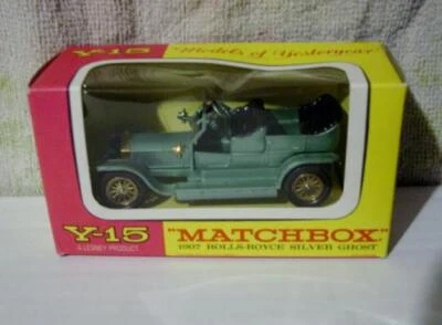 Matchbox Lesney - Models of Yesteryear Y-15 1907 ROLLS-ROYCE SILVER GHOST (NIB) - Image 1 of 3