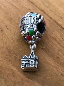 CHARMS ARGENT MASSIF S925 MAISON BALLON LA-HAUT DESSIN ANIMÉ. NEUF - Imagen 1 de 5