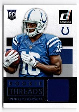 Phillip Dorsett 2015 Donruss Rookie Threads RC Jersey #DRT-PD Indianapolis Colts
