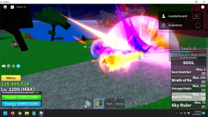 Blox Fruits Lv2300 | 5 Maxed Melee Skill | Random Rare Fruit | 10M+ Beli