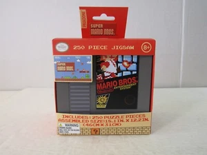 2022 Nintendo Super Mario Bros 250 Piece Jigsaw Puzzle & Collector Tin BRAND NEW - Picture 1 of 4