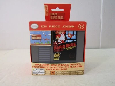 2022 Nintendo Super Mario Bros 250 Piece Jigsaw Puzzle & Collector Tin BRAND NEW - Image 1 of 4