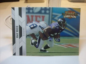 2010 Panini Threads Football   #12 - Ray Rice - Baltimore Ravens  10-120 - Picture 1 of 2