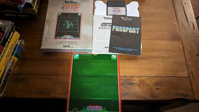 GCE - Blitz Action Football (Vectrex, 1982) CIB w/ Manual & Overlay - TESTED! - Image 1 of 4