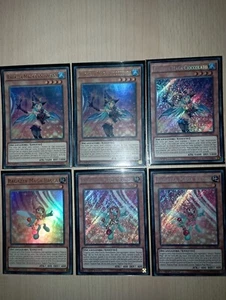 Yu-Gi-Oh Deck Ragazza Maga/Mago Nero Set 51 Carte - Foto 1 di 10