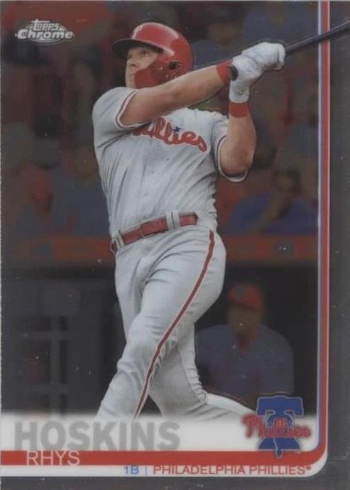 2019 Topps Chrome - Rhys Hoskins #195