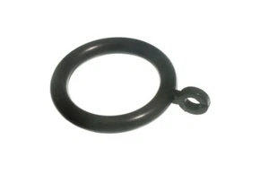New 48 X Curtain Rod Rings Fixed Eyelet Plastic Id 28mm Poles To Fit 20mm Dia - - Picture 1 of 1