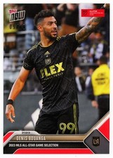 2023 Topps Now MLS All-Star Game Denis Bouanga Los Angeles FC Red /10 Card #AS-1