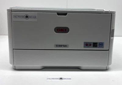OKI C321dn A4 Colour LED Laser Printer 01327501 - Image 1 of 4