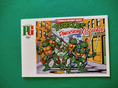 Brooke Bond PG Tips - Teenage Mutant Hero Turtles - Dimension Xescapade - 1991 - Image 1 of 4