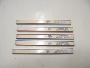 5 Holz Zimmermannsstifte Randant Manitowoc Wisconsin Beton Aushub - Bild 1 von 7